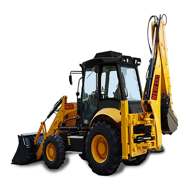 Strong Power Articulated Backhoe Wheel Loader NK862