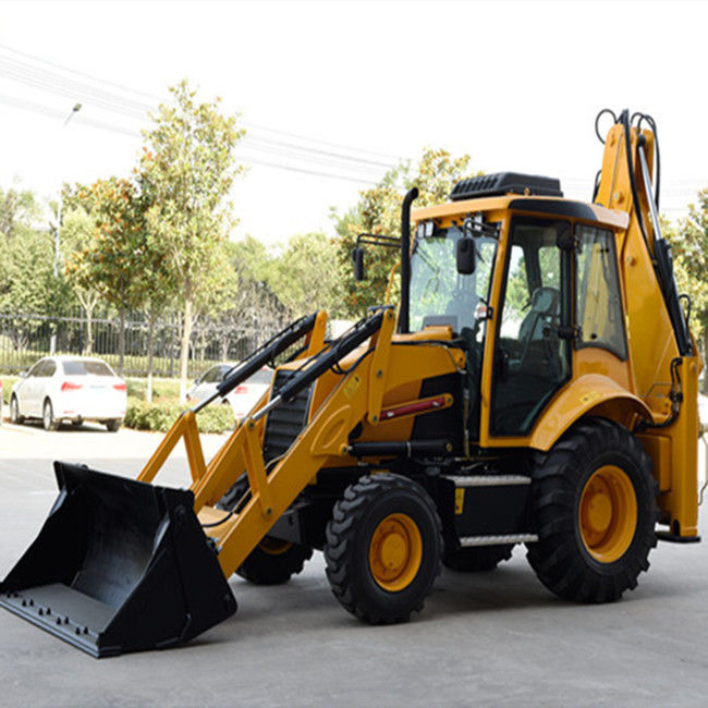 Multifunction 95hp 70kw Hydraulic Pump Backhoe Wheel Loader