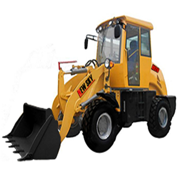 Light Operation 1.6 Ton Front End Mini Payloader Wheel Loader