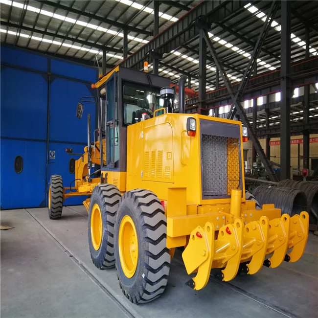 Precision Hydraulic System 190HP Motor Grader Machine