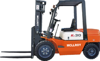 CPCD30 3 Ton Diesel Forklift 3000mm Lifting Height For Engineering