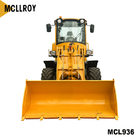 Articulated 2.5 Ton Wheel Loader , Small Front End Loaders With 1.1m3 Bucket