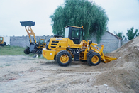 Middle Hub 2.5 Ton Wheel Loader Articulated And Hydraulic Unloading