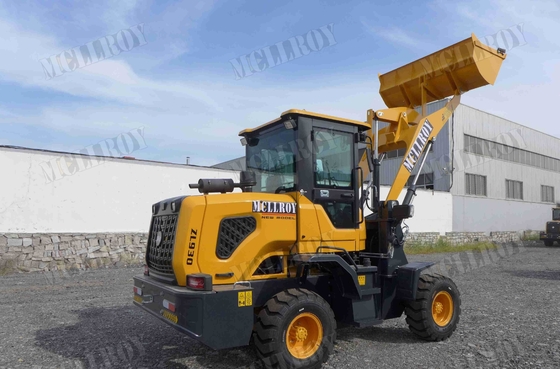 Compact Articulating Wheel Loader Machine Hydraulic Pilot