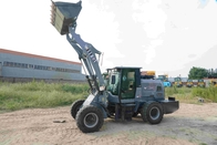 42kW Small Construction Wheel Loader For Preparing Job Sites