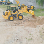3500MM Compact Articulated Wheel Loader Cycle Time Less Than 7s Front End Shovel Loader