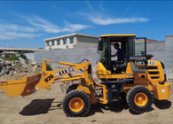 Front Equipment 1.5 Ton Wheel Loader 42 KW Engine Power Compact