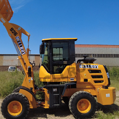 Eu Ii Construction 1.5 Ton Wheel Loader , MCL926 Compact Loading Shovel