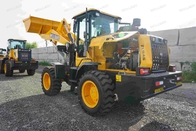 2200kg 2400rpm Small Articulating Front End Loader For Transporting Blocks