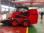 MY1000 Mini Skid Steer Loader 60KW Rate Power With Maximized Uptime Multiple Attachments