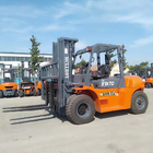 FD70 IC Forklift 29 Km/H Travel Speed Auto Transimission Double Front Air Tire