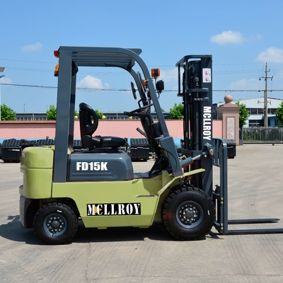 6° Mast Tilt Diesel Powered Forklift FD15 1220mm Fork Size