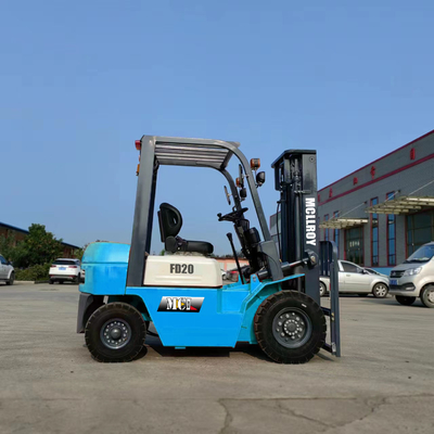 Smooth Operation Diesel Forklift Truck Ground Clearance 120 Mm