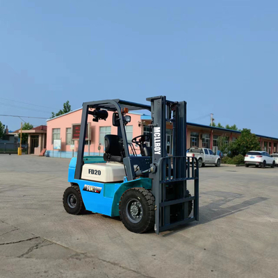 Smooth Operation Diesel Forklift Truck Ground Clearance 120 Mm