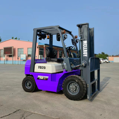 Quick adjustments Interal Combustion Forklift Truck Front Overhang 448 mm