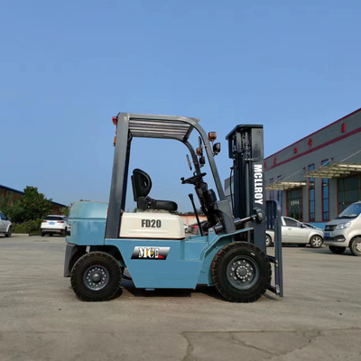 Quick Assembly Counterweight Forklift Truck Overall Length With Without Fork 3523/2453 Mm