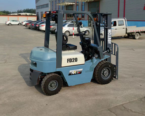 Quick Assembly Counterweight Forklift Truck Overall Length With Without Fork 3523/2453 Mm