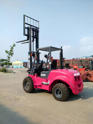 Enhanced Productivity Off-Road Forklift Truck For Increases Storage Capacity By Enabling Vertical Storage Solutions