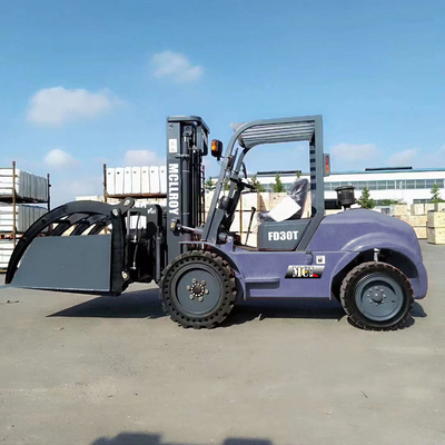 Overhead Guard Height 2210 Mm Flexible Operation Rough Ground Forklift Truck Free Fork Height 100 Mm Safe