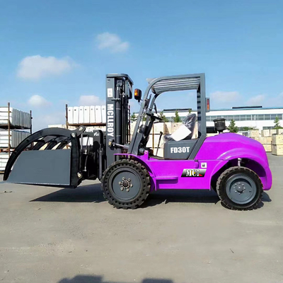 Safe Counterweight Off-Road Forklift Truck "Overall Height  2450mm