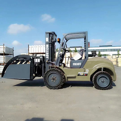 Rear Tire 12-16.5-10PR Intuitive controls Rough terrain Forklift Truck Maximum Permissible Gradient 15 ° Powerful