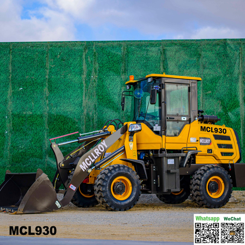 Industrial Front End 1.5 Ton Wheel Loader Compact ISO9001 Approved