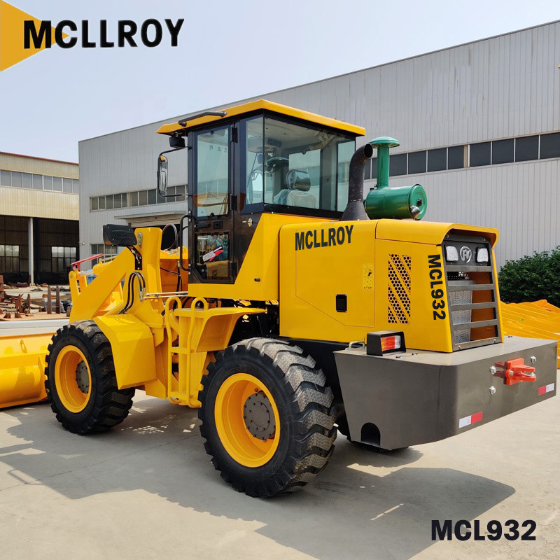 1m3 Bucket Small Articulating Front End Loader For Construction Machinery