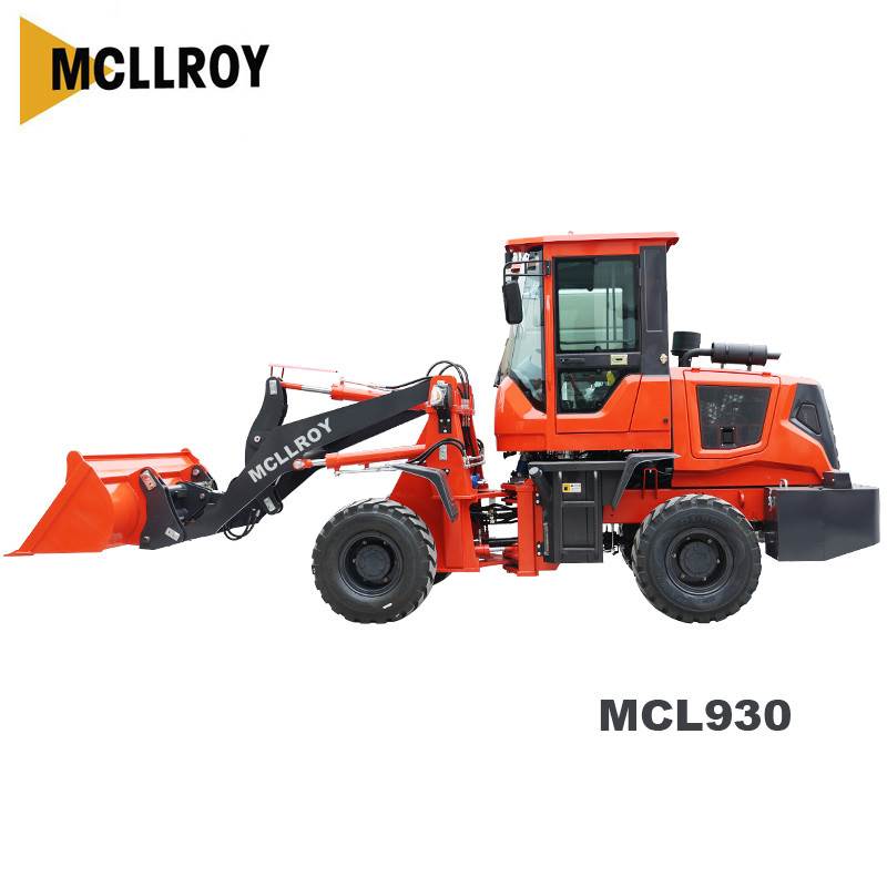 MCL930 Compact 1.5 Ton Wheel Loader Front End 1800KG Rated Load