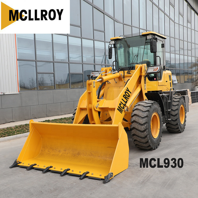 Compact Small Articulating Front End Loader 1800kg Rate Load