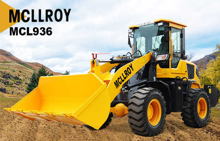 5300kg Operating Weight Small Front End Wheel Loader, 65kw 88hp Power Wheel Shovel Wheel Loader