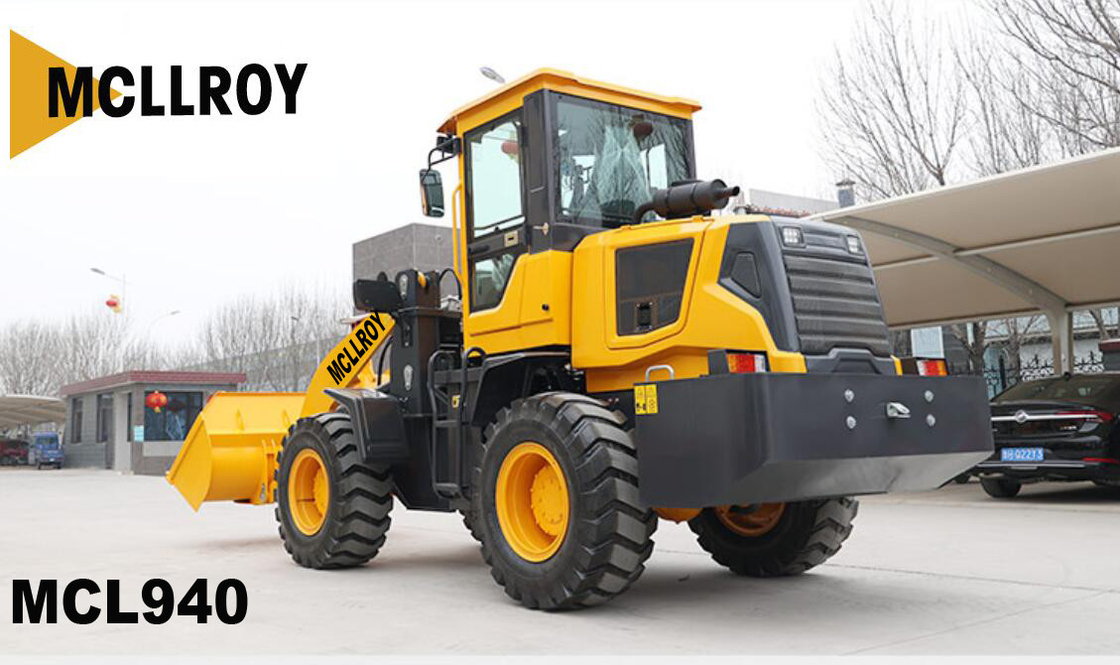 5800kg Operating Weight Small Front End Wheel Loader, 76kw 103hp Power Wheel Shovel Wheel Loader