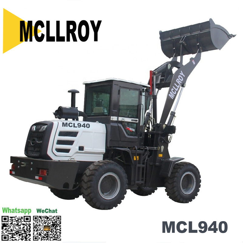 Multifunctional 3 Ton Wheel Loader Small Articulated 3500mm Dump Clearance