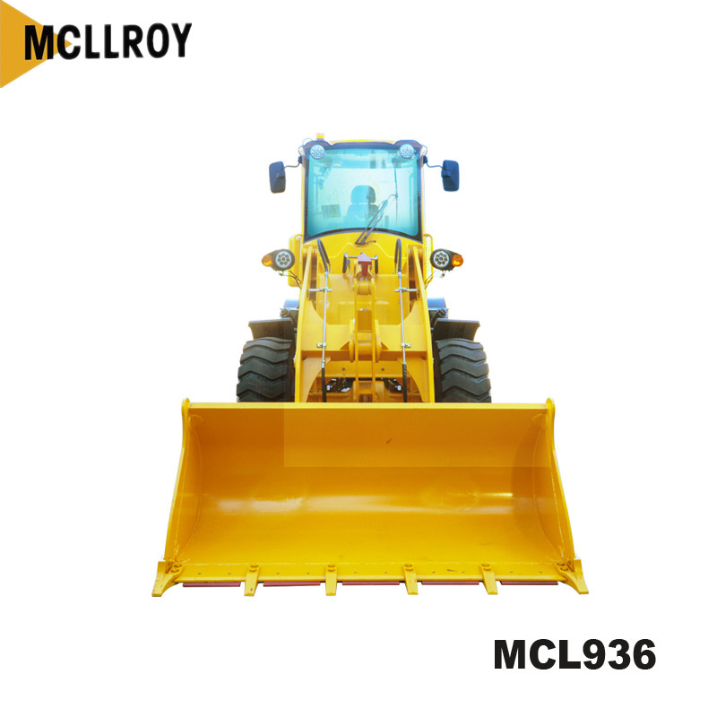 65kW Small Construction Hub Loaders , Heavy Equipment Loader 2000kg Rate Load