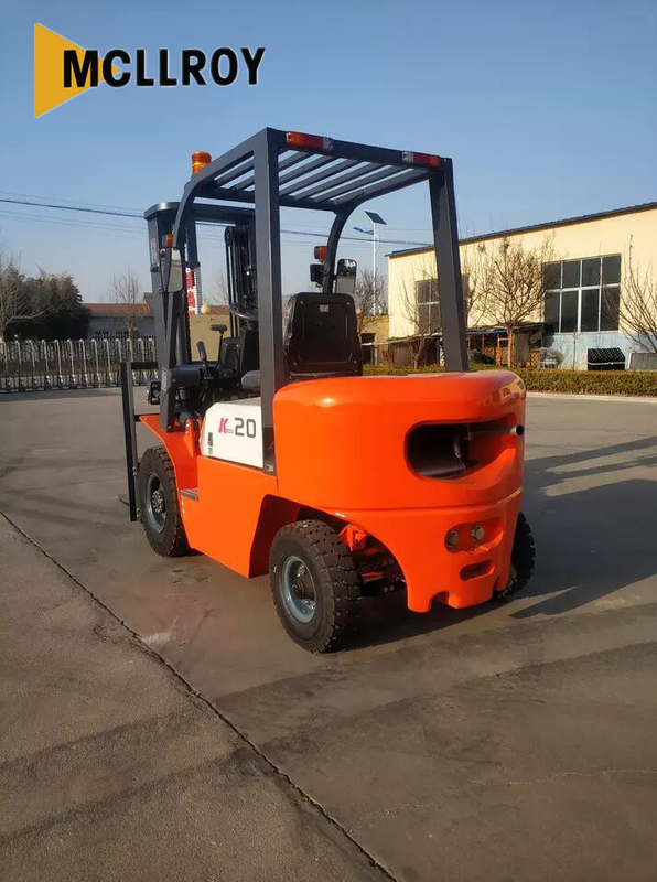 40KW Diesel Powered Forklift , Small Forklift Truck 3000mm Lift Height