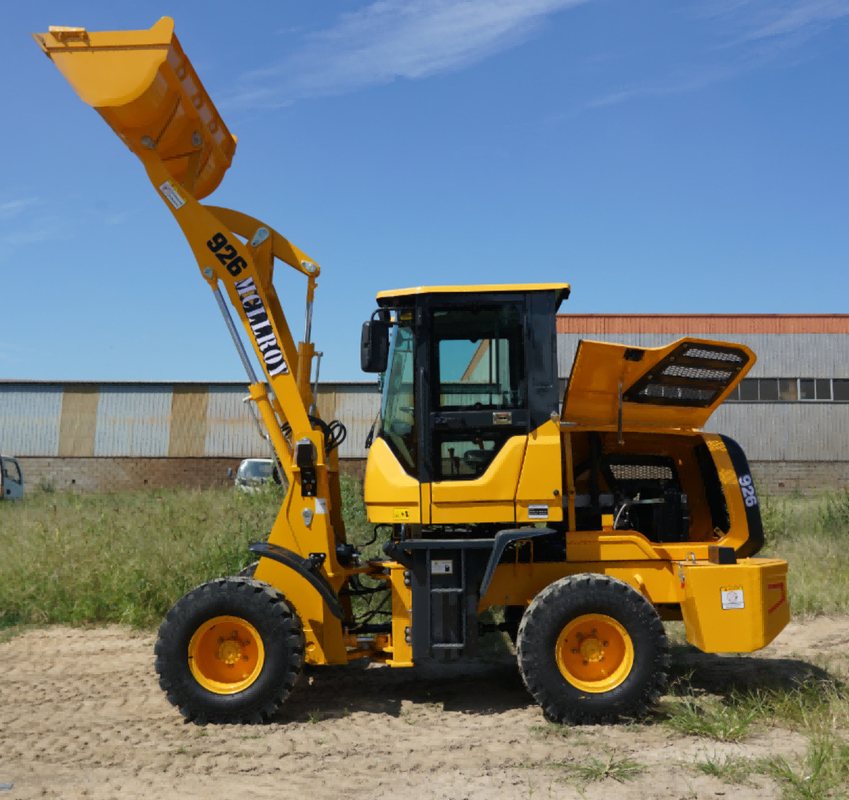 Articulated 1.5 Ton Wheel Loader Cycle Time 7 Seconds Yunnei Engine