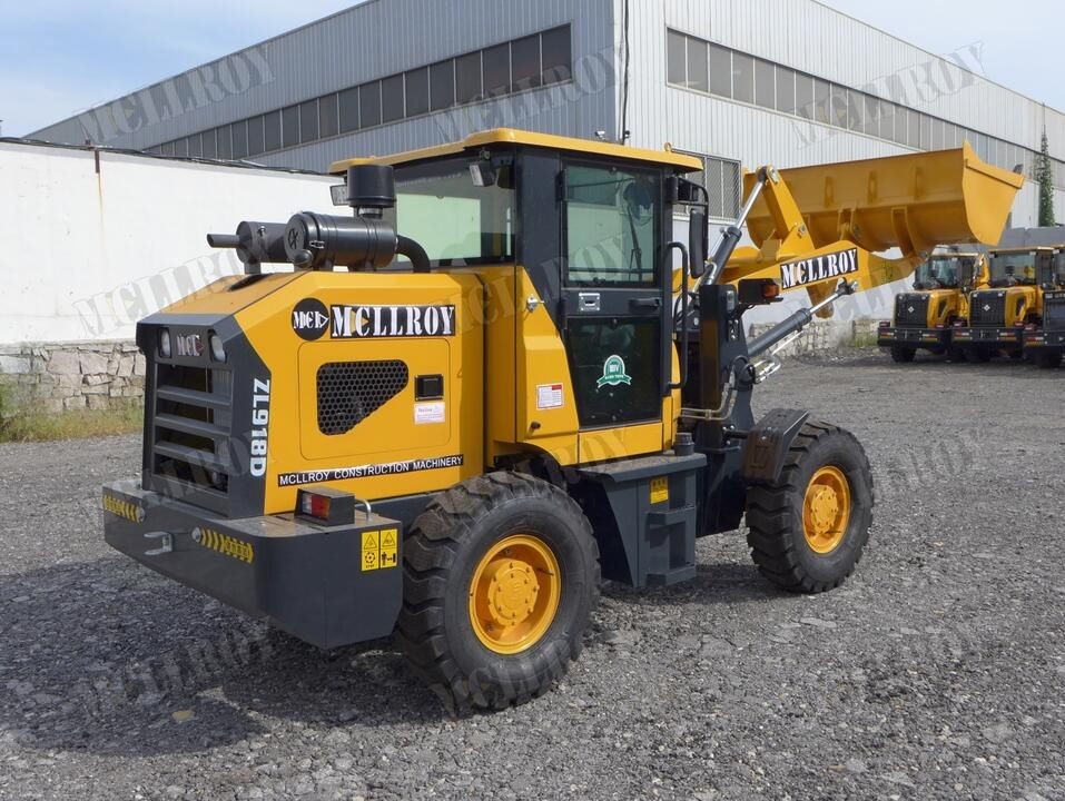 28km/h Front Wheel Loader Equipment Articulated And Hydraulic Unloading