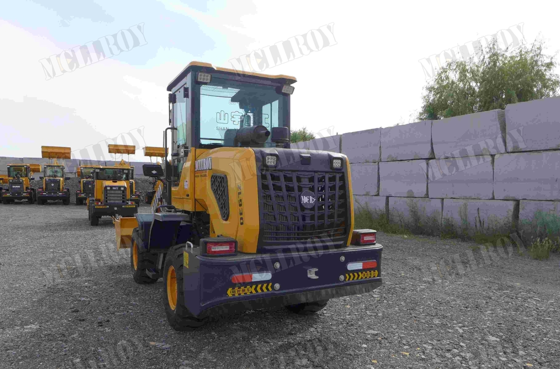 Compact Articulated Wheel Loader Cycle Time 7s Front End Shovel Loader Max. Dump Clearance 3200mm