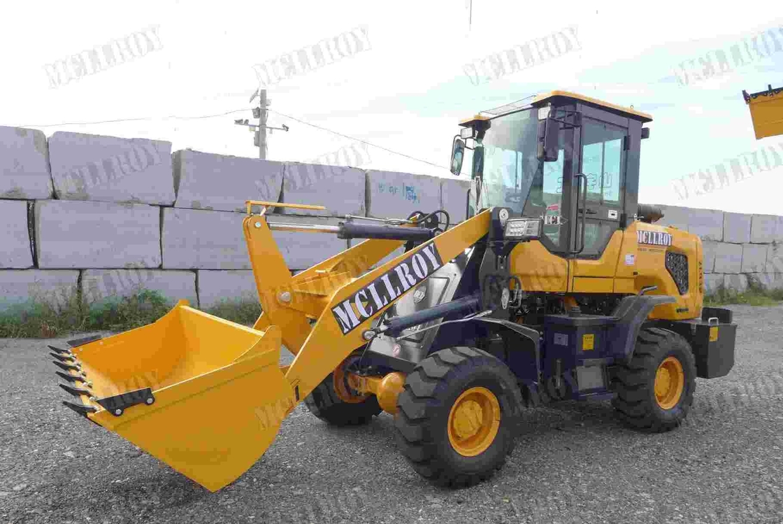 Front Loading Shovel Wheel Loader For Carrying Various Loads Around Farms