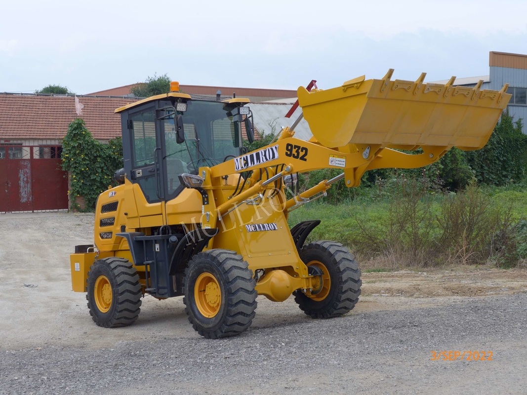 3670 Kg Operating Weight Small Articulating Front End Wheel Loader,Disc Brake Brake Articulated Front