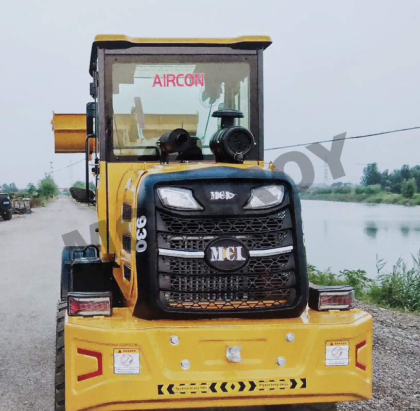 42KW Engine Power Small Articulating Wheel Loader 20.5-16 Tire Heavy Equipment Front Loader