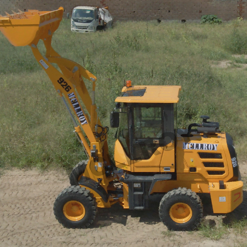 Eu Ii Construction 1.5 Ton Wheel Loader , MCL926 Compact Loading Shovel