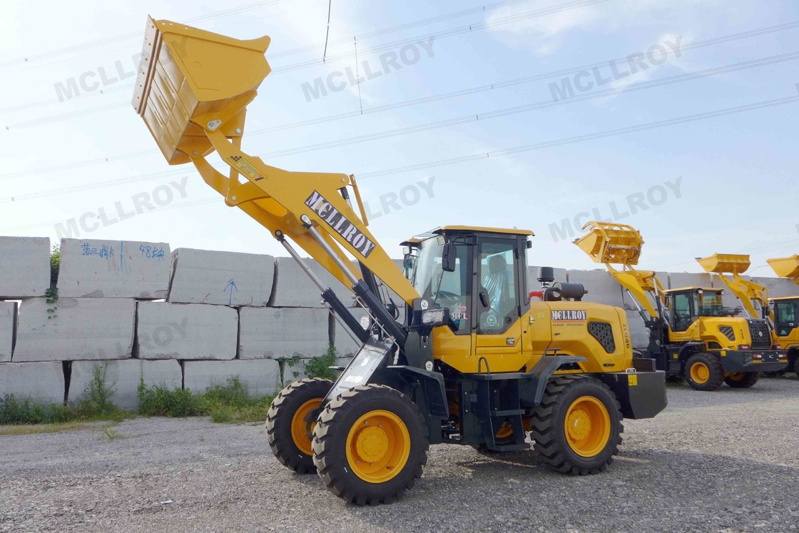 Flexible Controls Wheel Loader Small Changfa 4102 Supercharged Engine Brand