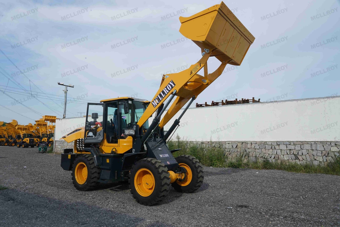 2200-2500 Kg Small Wheel Loaders 81kw Engine Power