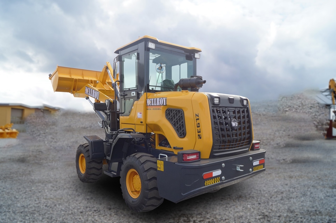 3900kg Operating Wheel Loader Machine Dust Environment Ready Powerful