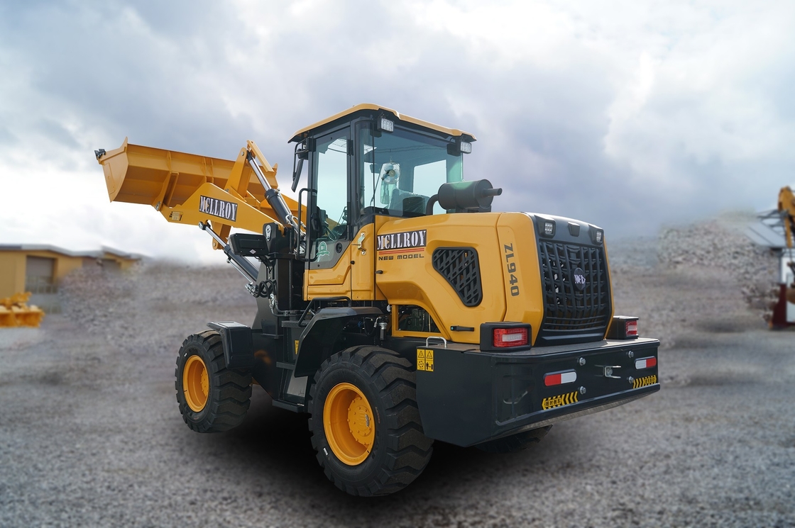 81 kW 1.2m3 Bucket Small Wheel Loader Machine With Exceptional Performance
