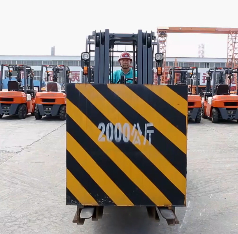 Lead Acid Battery ,2 Mast Stage, 3000mm Lifting Height Electric Forklift