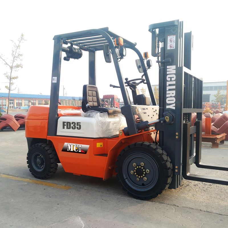 35.4KW Counterweight Forklift Operating Weight 3500kg 3.5 Ton FD35