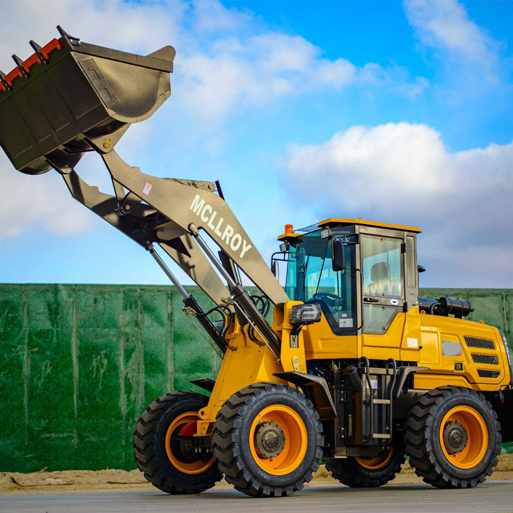 Articulated 3 Ton Wheel Loader With Bucket Automatic Transmission