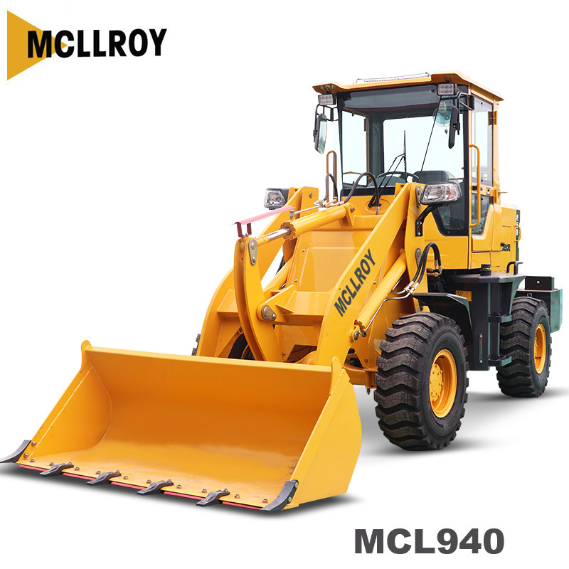 3500mm Max.Dump Clearance Compact Front End Wheel Loader, 2200kg Rate Load Mini Front End Wheel Loader