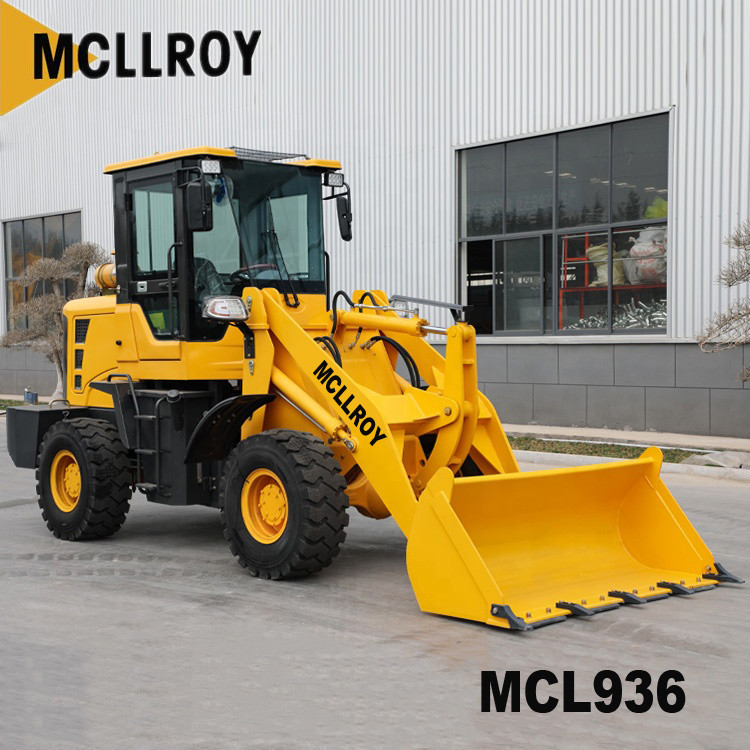 Compact Articulated 2.5 Ton Wheel Loader Middle hub Axle